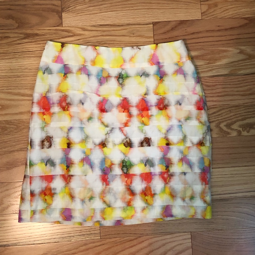 Ann Taylor multi colored skirt